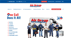 Desktop Screenshot of airgroupllc.com